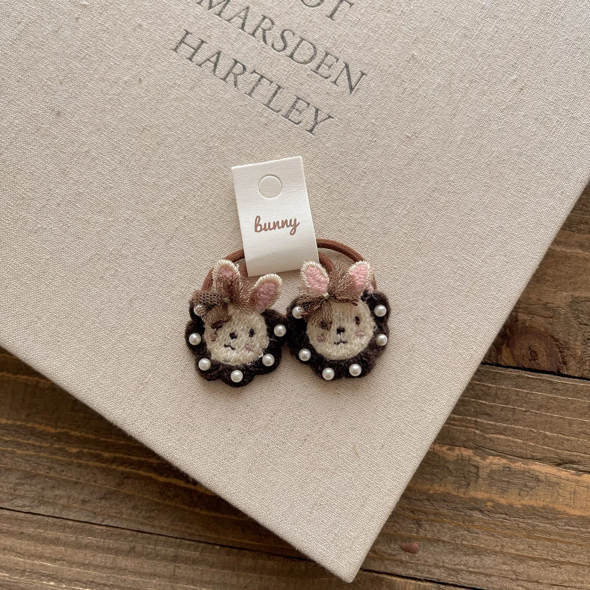 2 uds nueva linda cuerda para el cabello coreano Kawaii conejo de dibujos animados niños banda para el cabello sombreros niñas niños accesorios para el cabello - imagen 3