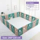 Green brown 24pcs