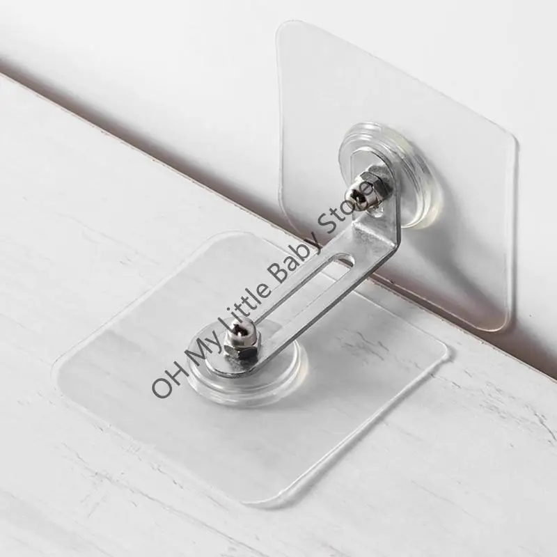 M76C 4 ​​piezas Anclajes para muebles Correas antivuelco para muebles Hebilla ajustable anticaída