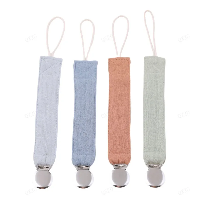 QX2D Baby pacifier Leash Colorida cadena chupete bebé recién nacidos