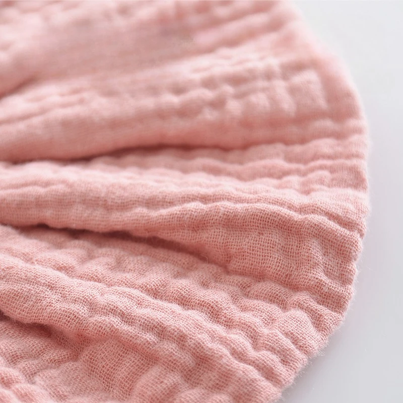Baberos de muselina de algodón 100% de 4 capas para 0-2 años, Baberos Bandana con volantes seguros para bebés, paños para eructar de estilo coreano Ins - imagen 4