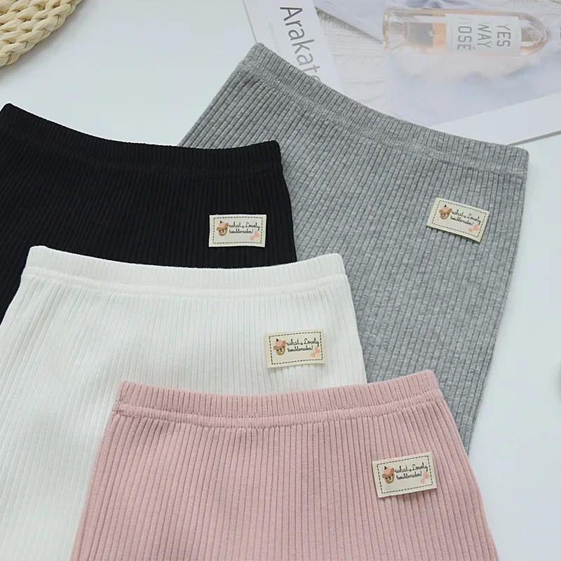 Pantalones cortos de algodón para niñas con lazo - imagen 4