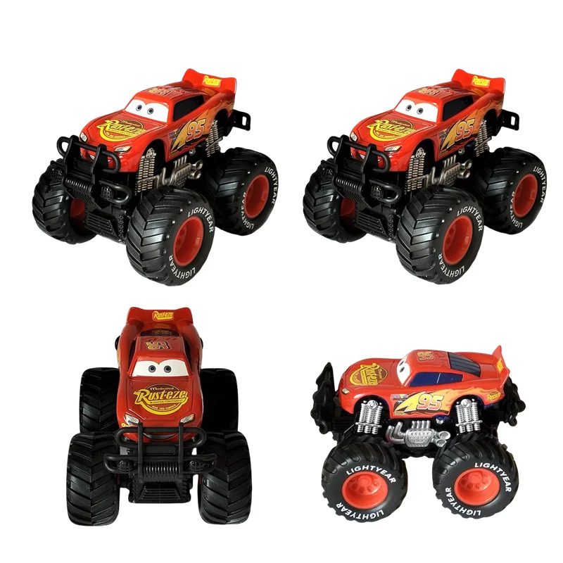 Disney Pixar Cars Lightning McQueen Black Storm Jackson Mater todoterreno vehículos de juguete regalo de cumpleaños para niños - imagen 2