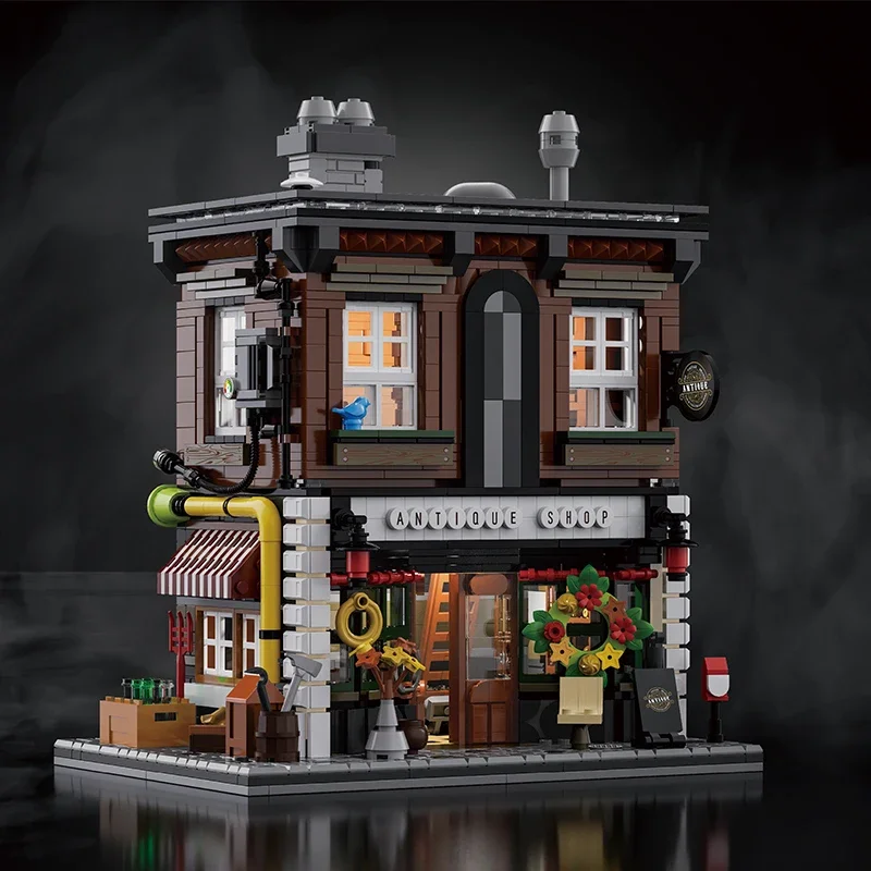 Bloques MOC tienda antigua – Set construcción educativo para niños - imagen 2