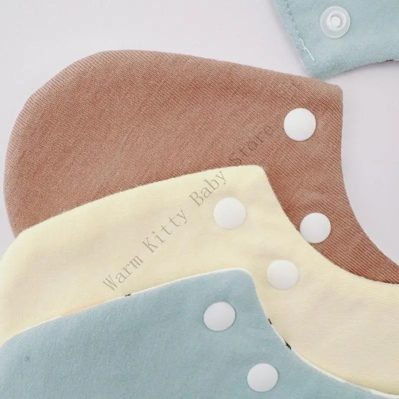 XXFE reversible babero babero capa acento acento algodón transpirable tela - imagen 5