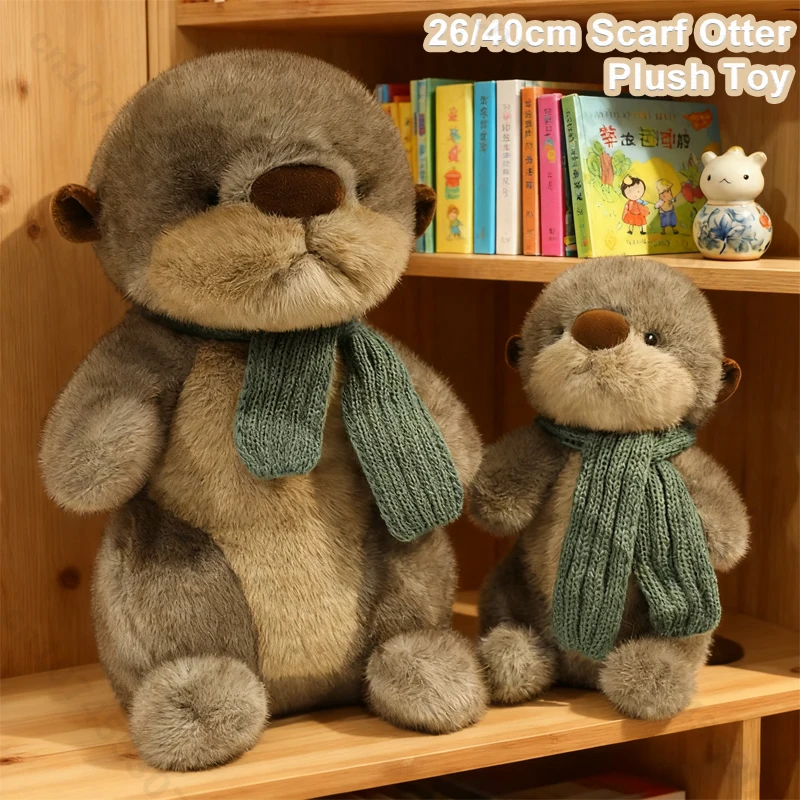 Bufanda de 26/40cm para niños, juguete de peluche de animales, muñecos suaves, almohada, juguetes, decoración del hogar y la Oficina, regalos divertidos de Navidad y San Valentín