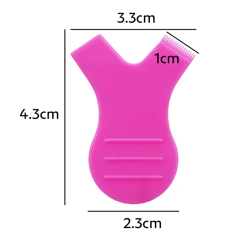 Cepillo de pestañas con forma de injerto de silicona, 30 Uds., herramienta de elevación de pestañas Y, cepillo de elevación de pestañas para limpieza de extensiones de pestañas - imagen 2