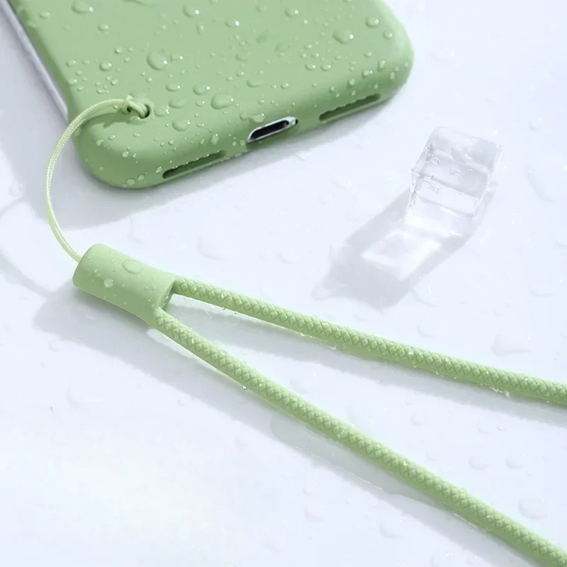Correas de muñeca, cordón de mano, dijes de silicona para teléfono móvil, cámara, llaves, cadena, cordón bonito, llavero, cuerda colgante, 1 ud. - imagen 5