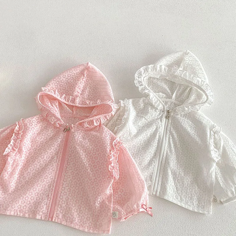 Chaqueta floral con capucha para niños – Primavera ligera y holgada - imagen 2