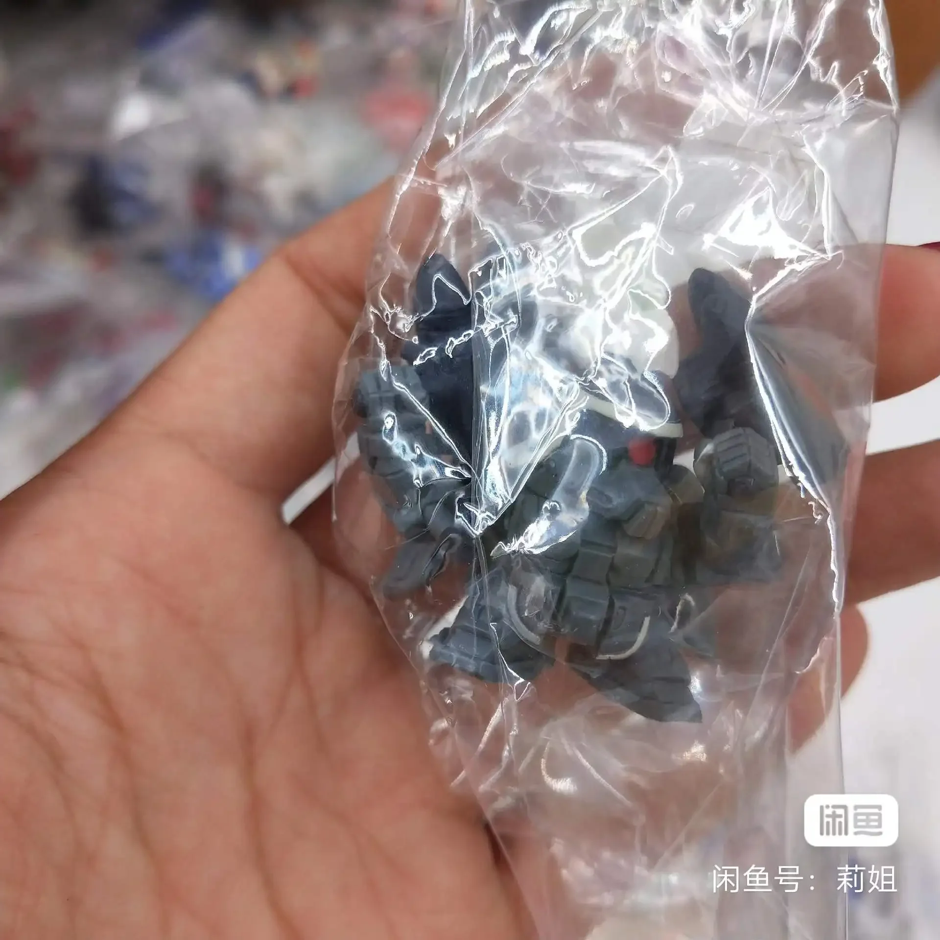 Bandai-figura de acción de Gundam EXCEED, modelo ZAKU, figura de acción Dom, MINI modelo, adorno, Juguetes - imagen 5