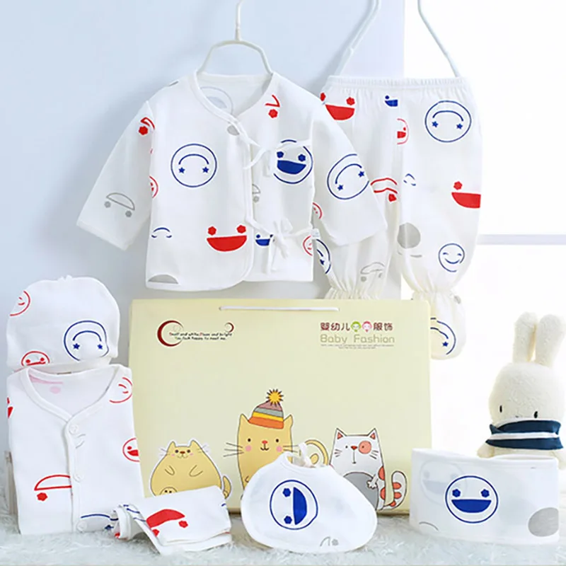 Conjunto estampado de algodón para recién nacida – Ropa bebé niña - imagen 4