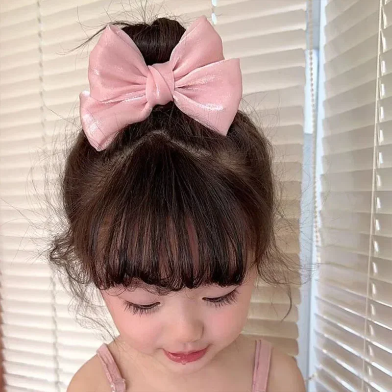1/2 pieza Clip de pelo con lazo elegante flor pinzas para el cabello para niños señoras conjunto horquilla accesorios para el cabello estilo coreano accesorios Bair - imagen 3