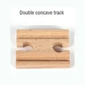 Double concave track