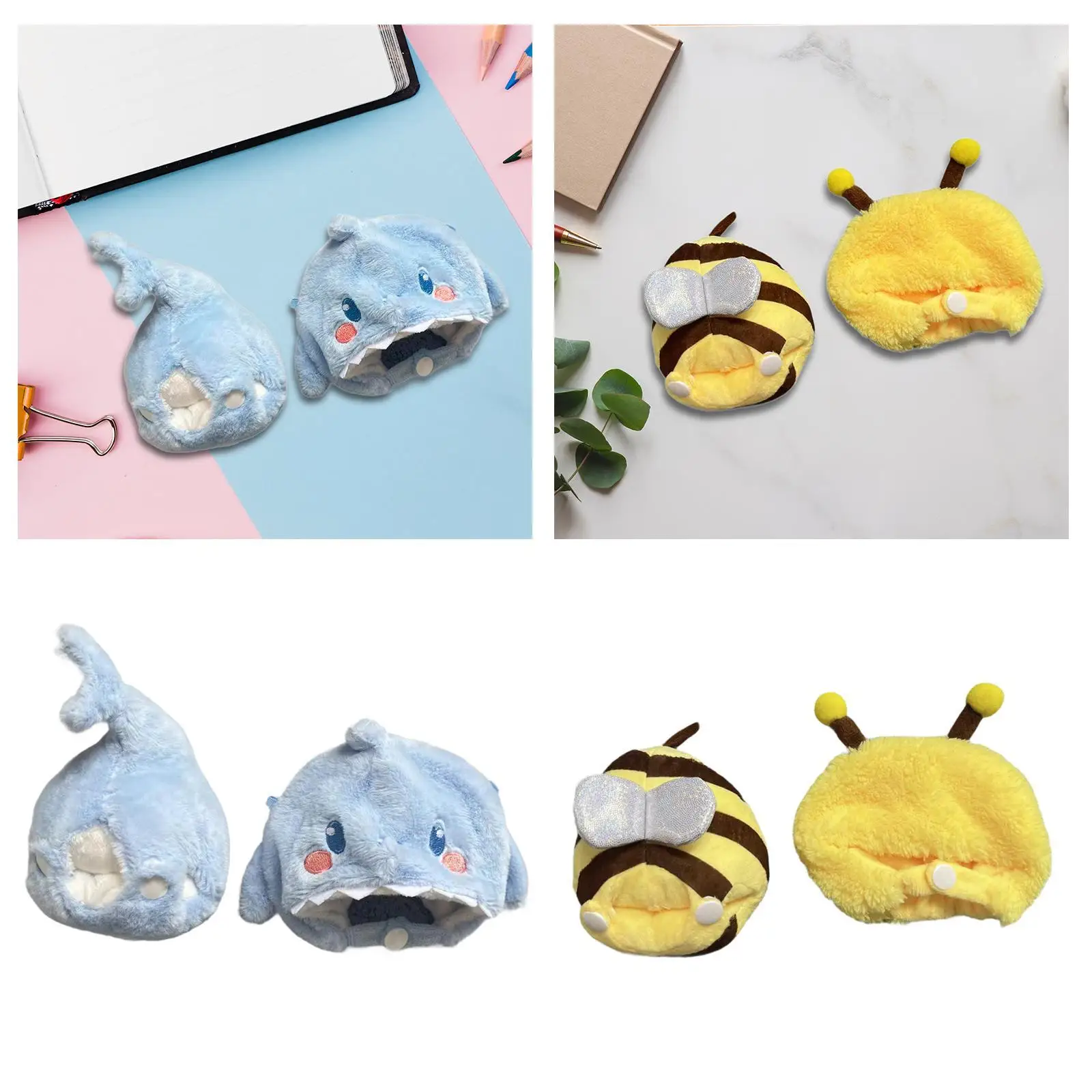 Plush Duck Clothes for 15cm Doll Photo Props Duck Doll Clothes Accessories