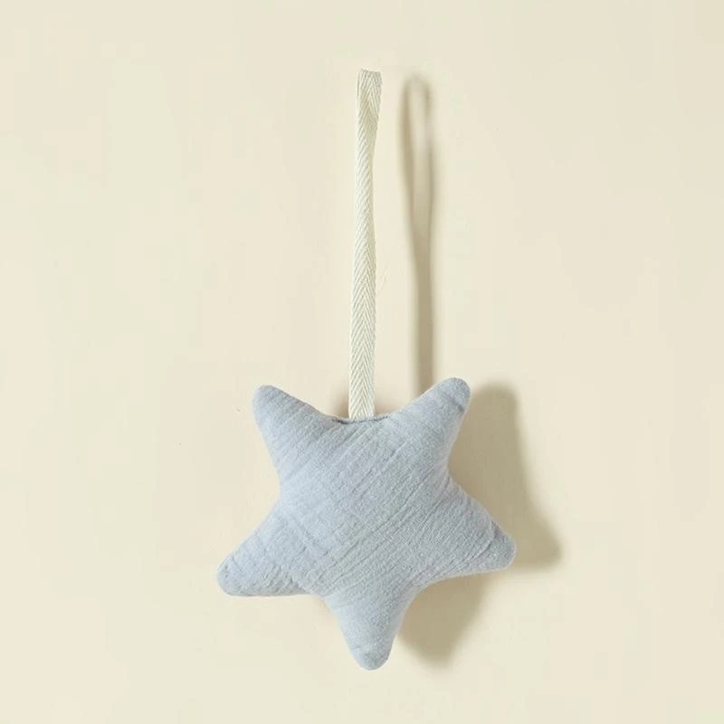 M76C Cadena chupete para recién nacido, decoraciones colgantes para habitación bebé, sonajero para recién nacido, muñeca - imagen 5