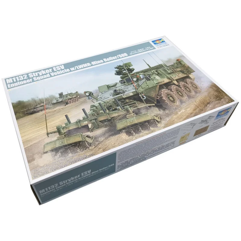 TRUMPETER 1/35 M1132 Stryker Engineer Squad vehículo ensamblaje de plástico rompecabezas modelo 01574 - imagen 3