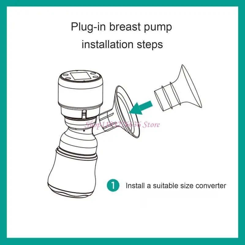 Inserto reductor para extractor de leche materna con silicona para pezón - imagen 3