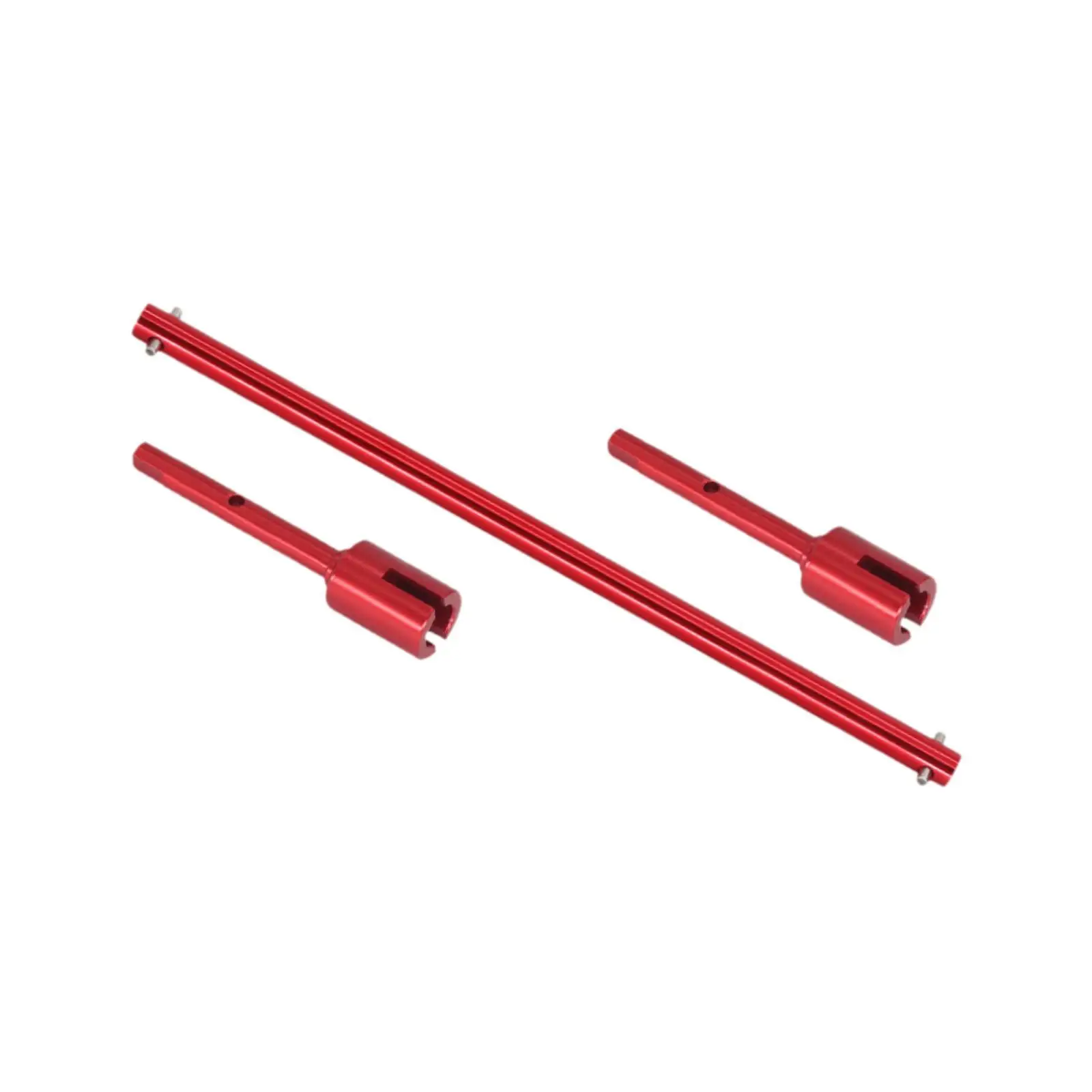 Main Propeller Drive Shaft and Propeller Joint Set Heavy Duty Upgrade for TT02 TT02B 1/10 Crawler RC Hobby Car DIY Accessories