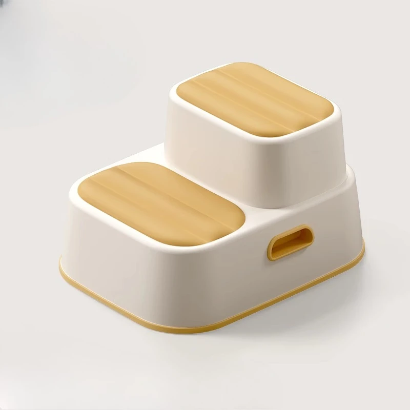 Taburete ajustable para niños, Base antideslizante, reposapiés de entrenamiento para inodoro, Pedestal de baño extraíble, taburete auxiliar para niños pequeños de varios niveles - imagen 4