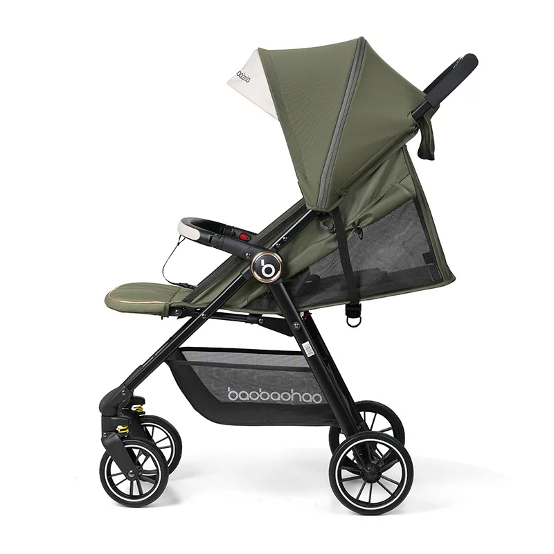 Cochecito ligero reclinable – Plegable compacto para viajes