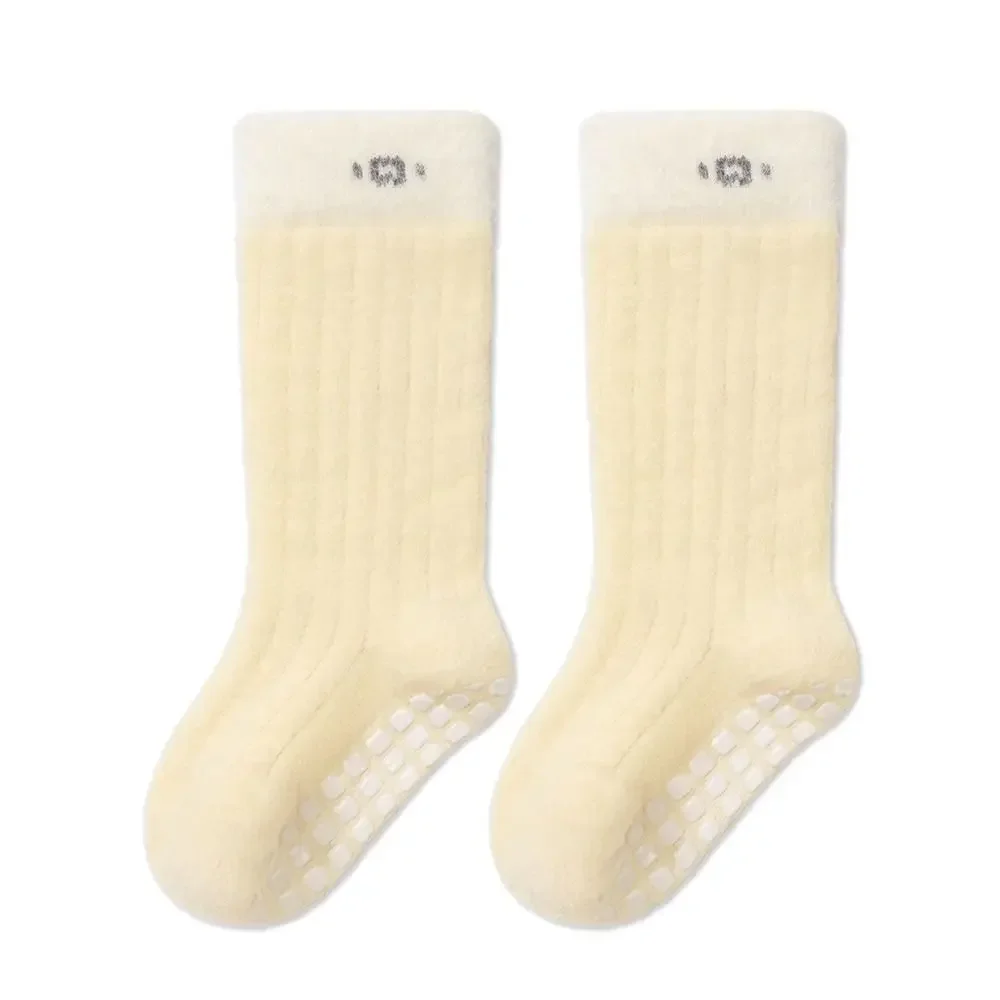 Calcetines de invierno a la moda para bebé, calcetines suaves y cálidos para niños pequeños, calcetines gruesos con bonitos dibujos para el suelo, calcetines para niños y niñas - imagen 4