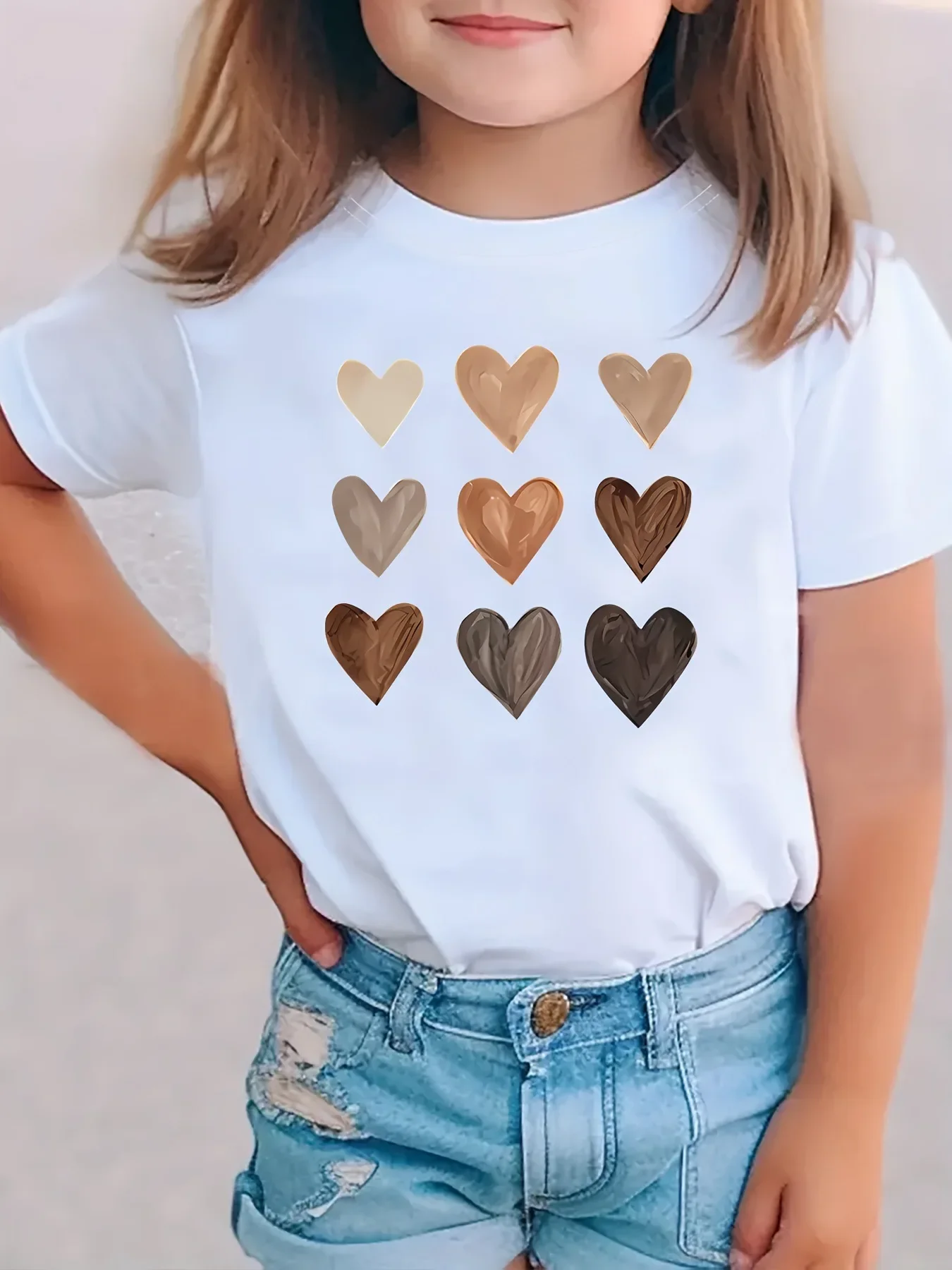 Detalle del estampado en la camiseta
