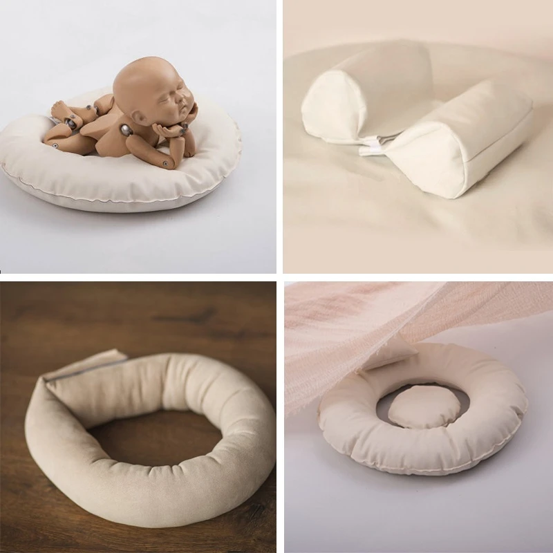 Nido de pose para recién nacidos – Almohada fotografía infantil - imagen 5