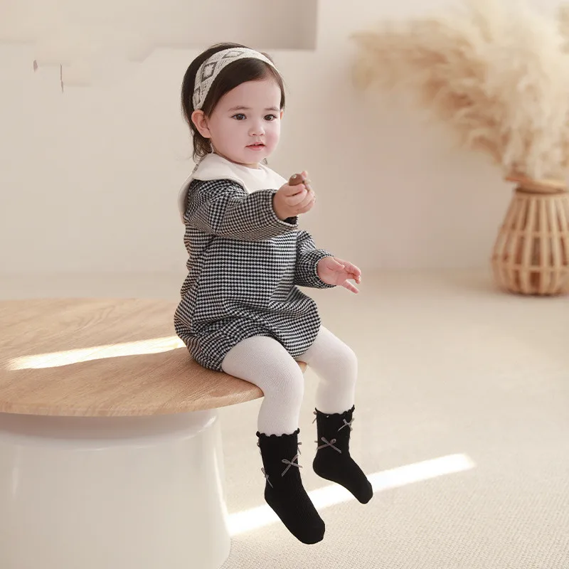 Calcetines con lazo para niños – Algodón suave primavera - imagen 5