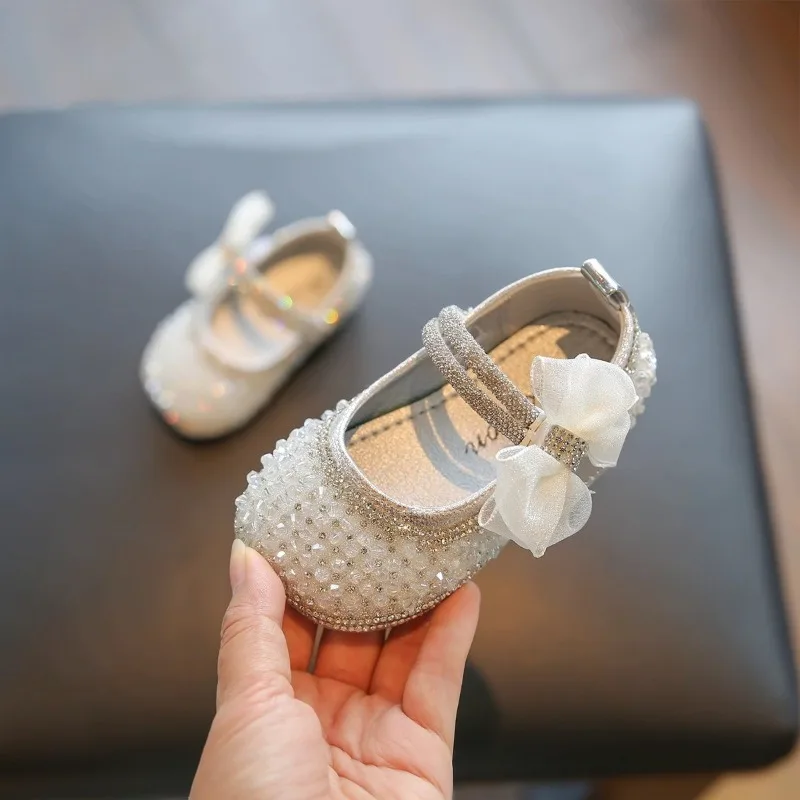 Zapatos Moda Zapatos para niños 2025 Otoño Invierno Nuevo estilo Zapato para niños Zapatos clásicos elegantes de princesa para mujer Zapatos para caminar para bebés - imagen 4