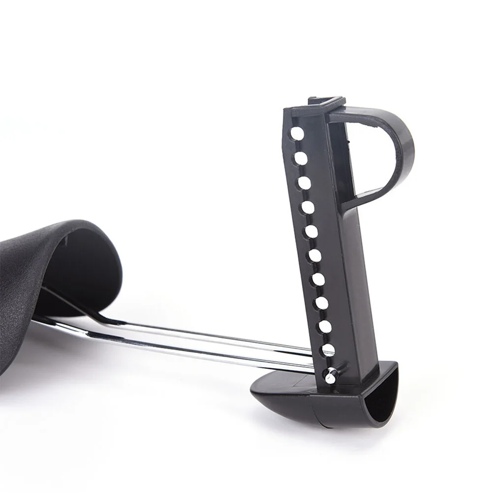 4 pares de ensanchadores de zapatos de plástico negro, marco fuerte ajustable, extensor expansor de zapatos para hombres y mujeres, uso diario y viajes - imagen 4