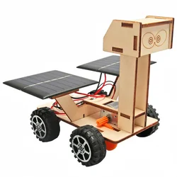 DIY montar coche Solar STEM juguete inventos creativos capacidad motora de niños pensamiento activo ciencia experimento juguetes