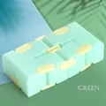 Luminous Green Cube