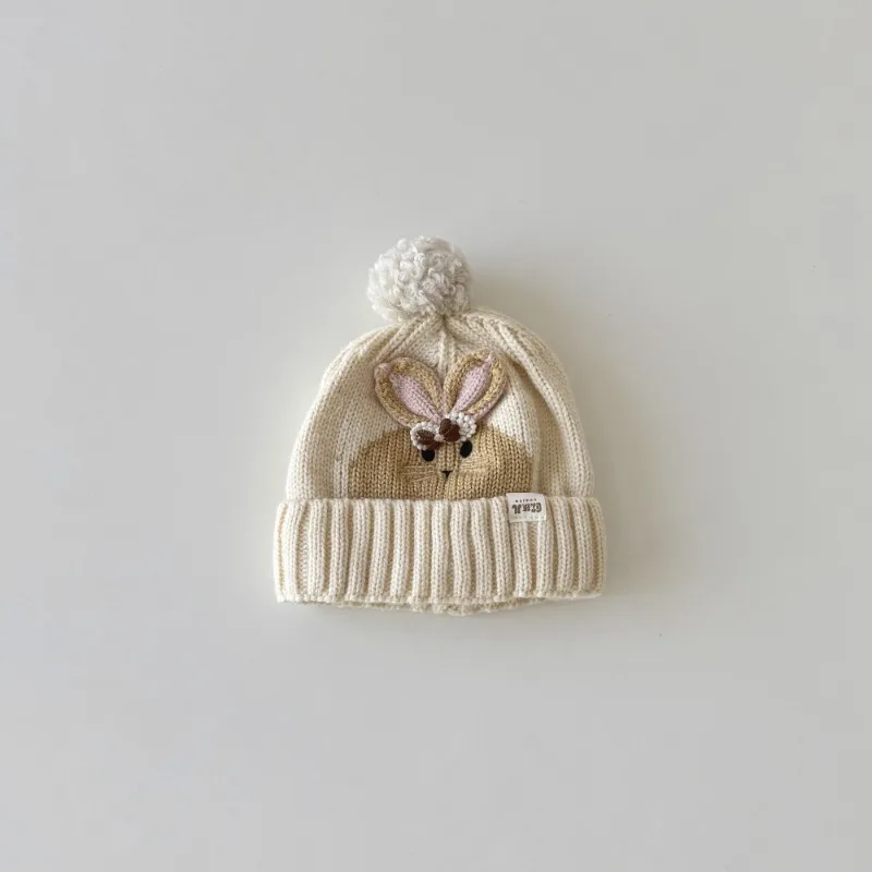 Gorro de invierno para bebé con orejas tipo conejo - imagen 3