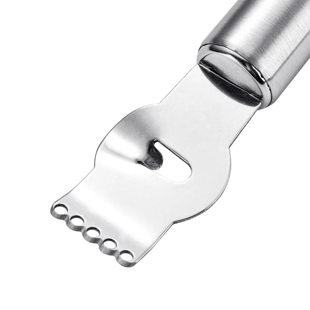 Rallador de queso de acero inoxidable, rallador y pelador de cocina, pelador de limón con cepillo de limpieza, adecuado para verduras y frutas, 2 uds. - imagen 2