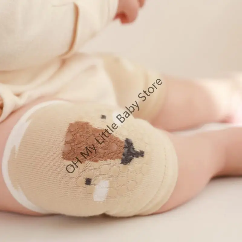 Rodilleras suaves y cómodas M76C, rodilleras antideslizantes para bebé, soporte adicional para rodilla para gatear, mantiene las - imagen 2
