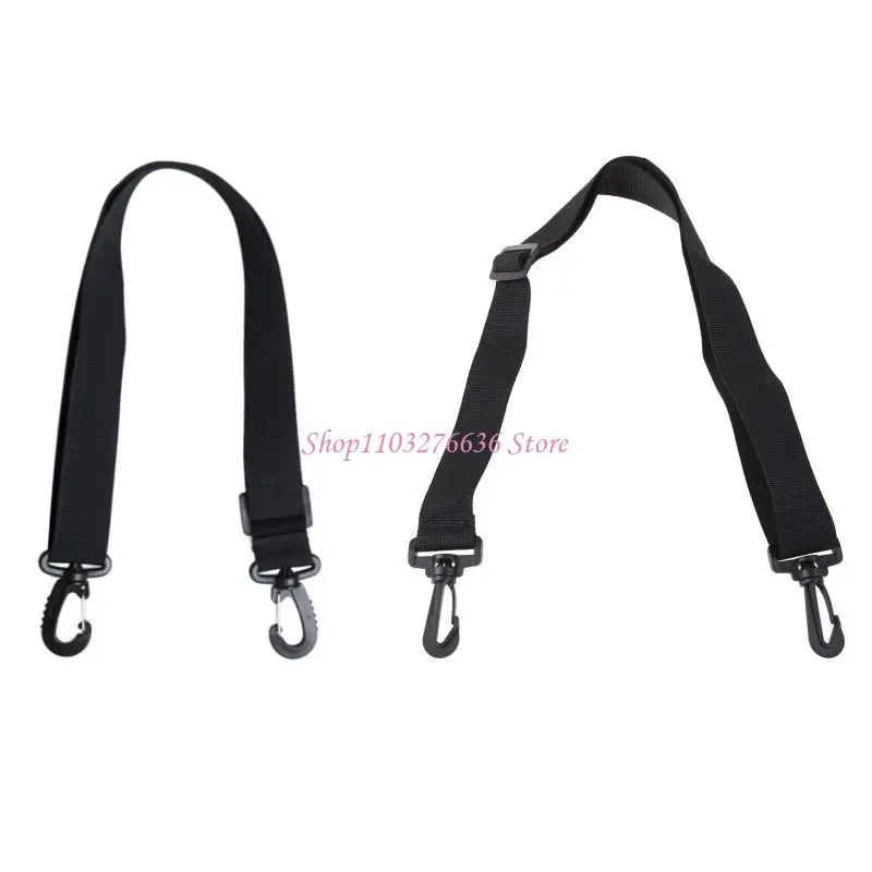 R6FD Stroller Shoulder Strap Wheelchair Carriage Bag Carry Strap Hook Hanger Foldable Traveling Baby Pram Accessory - imagen 3