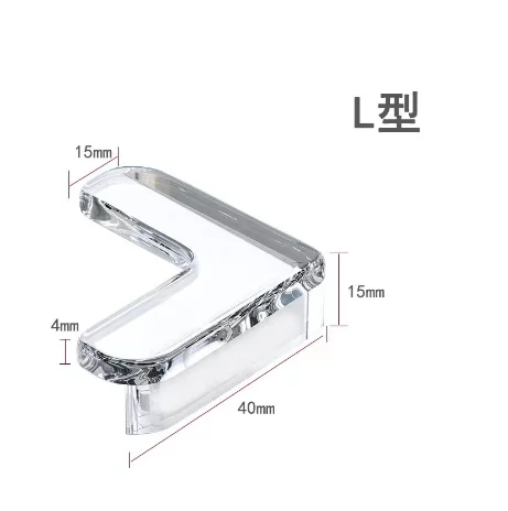 1pc transparent