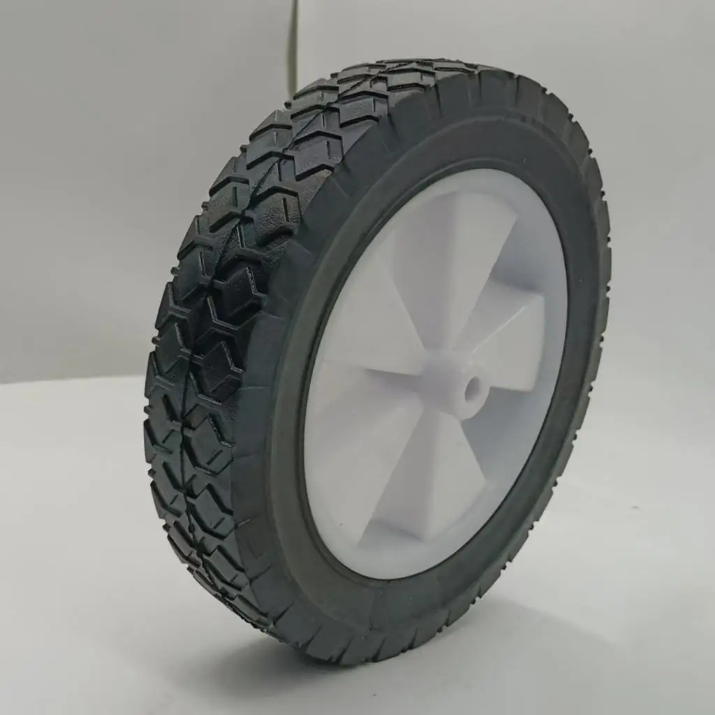 Semi Pneumatic Tire Replaces Multipurpose Tire for Yard Trailer Trolley