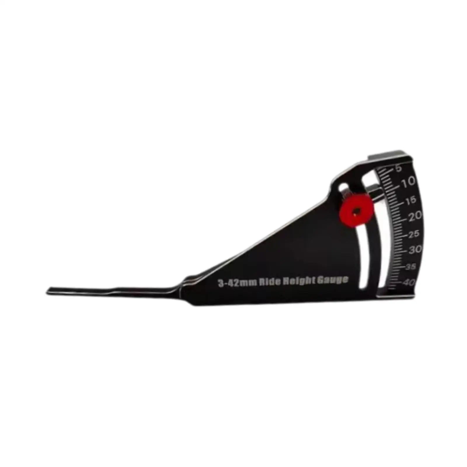 Aluminum RC Vehicle Height Gauge RC Car Tool RC Car Camber Gauge Chassis Height Adjustment Ruler for 1/10 RC Vehicle Truck Buggy