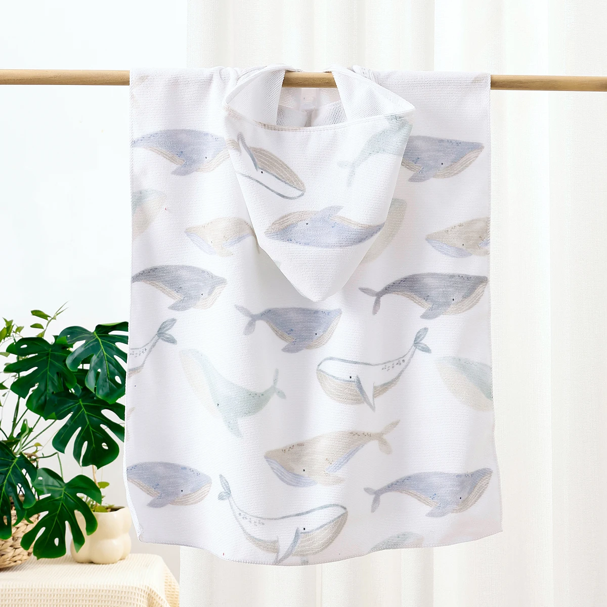 Kangobaby Toalla de baño muselina súper absorción para bebé - imagen 4