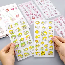 Hojas adhesivos 3D PVC resistentes al agua con dibujos animados