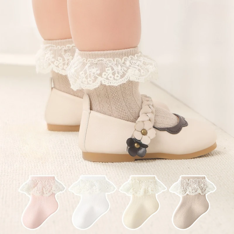 Calcetines tobilleros algodón suave niña – Princesa sin costuras - imagen 3