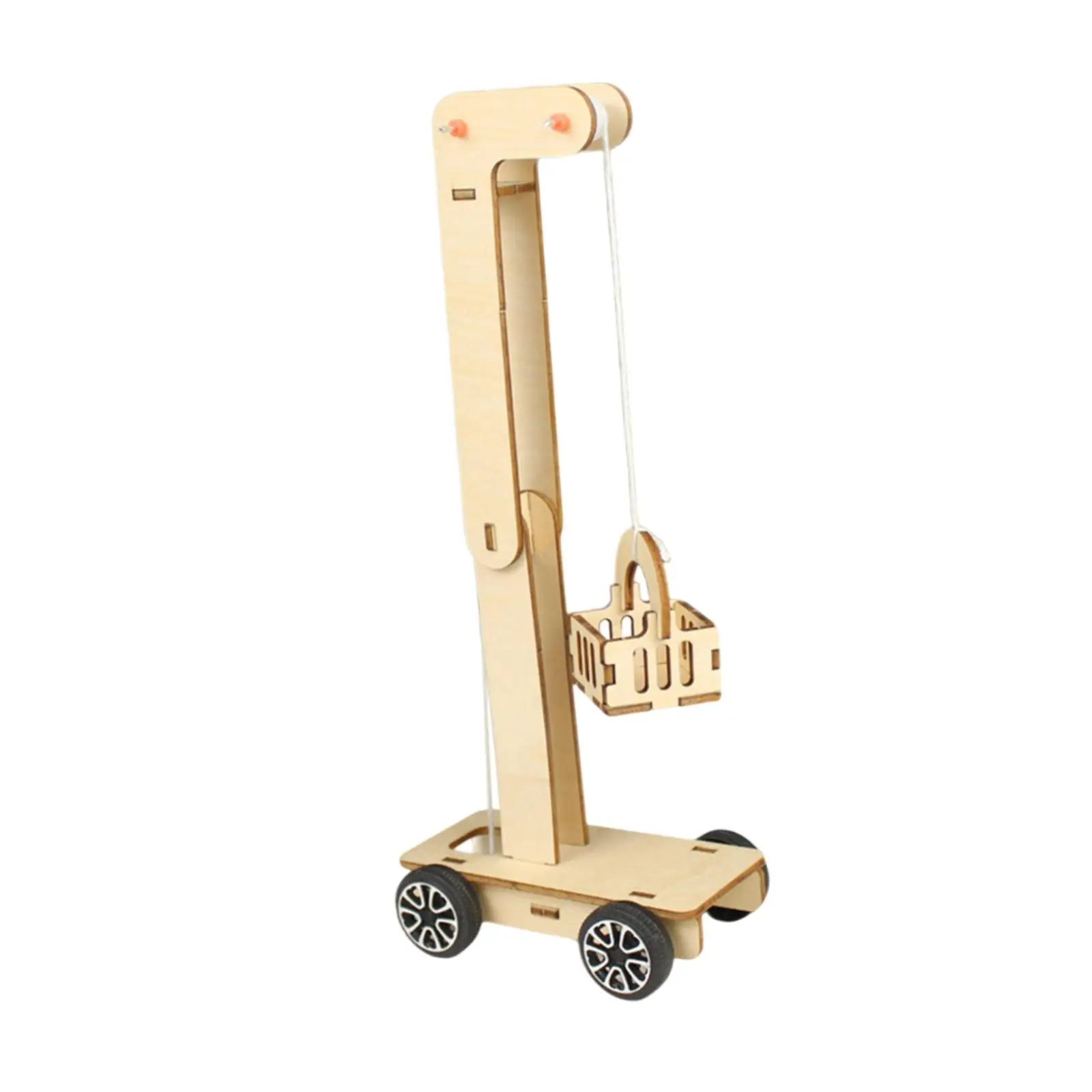 Science Education Toy Experiment Toy Teaching Props DIY Gravity Car Toy Gravity Trolley Science Toy for Kids Children Teens