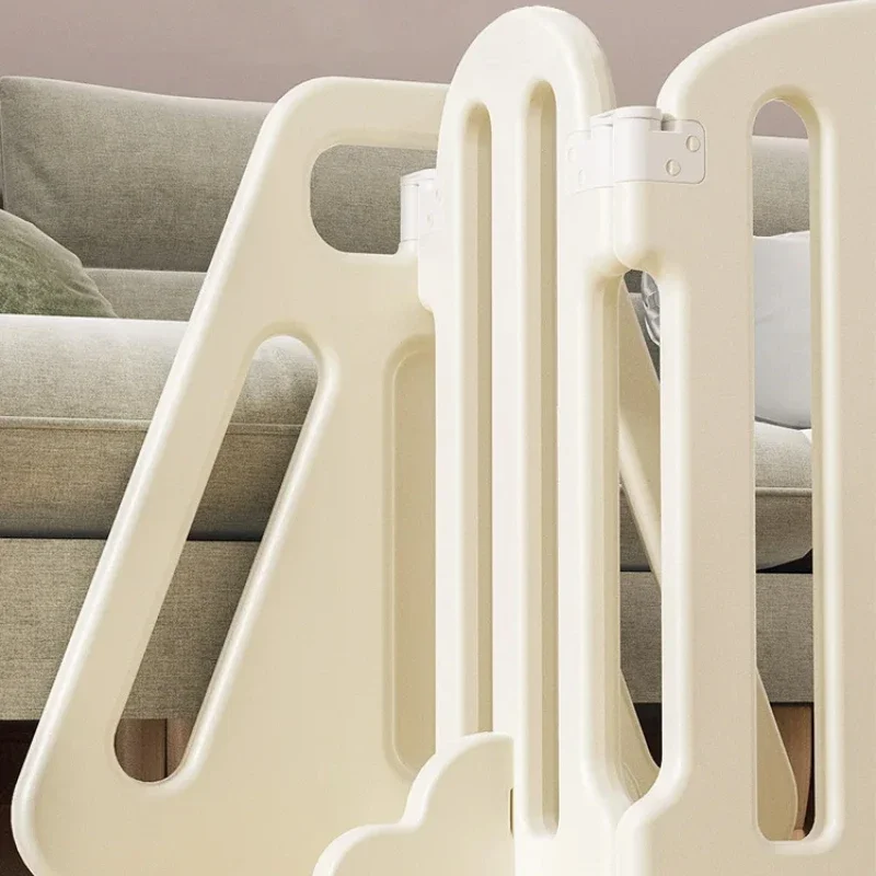 Barrera de seguridad interior para valla de bebé a prueba de punta de parque infantil de un solo lado |   Barrera antiribaltes para niños pequeños, valla resistente, compacta - imagen 3