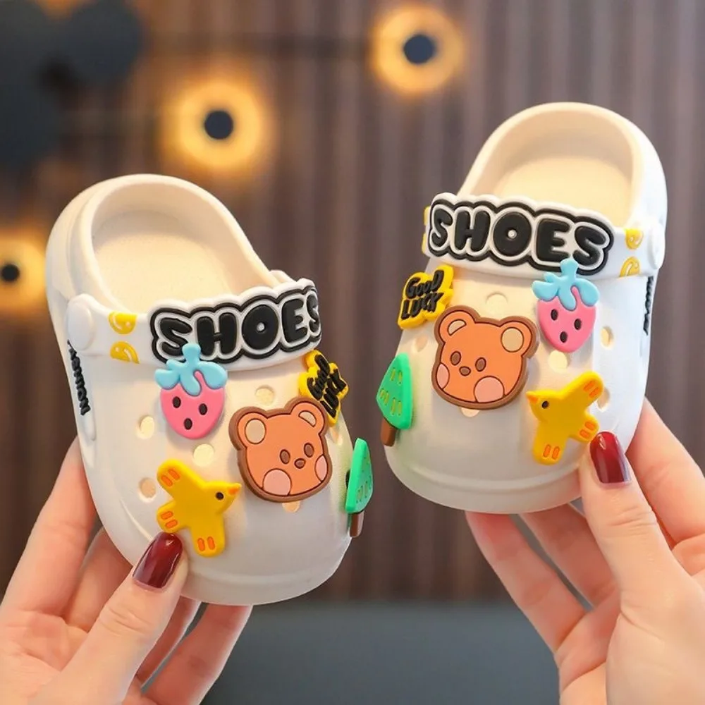 Sandalias antideslizantes de EVA para niños con diseño oso - imagen 4