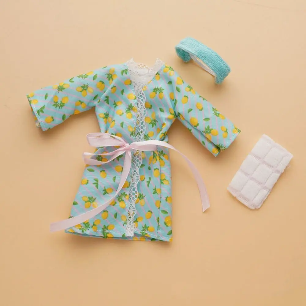 Conjunto de pijamas de dormitorio para muñeca, ropa de Albornoz, vestido de noche de verano para muñeca de 29-30cm, ropa de dormir Sexy, accesorios para muñecas DIY, 1 Juego - imagen 3