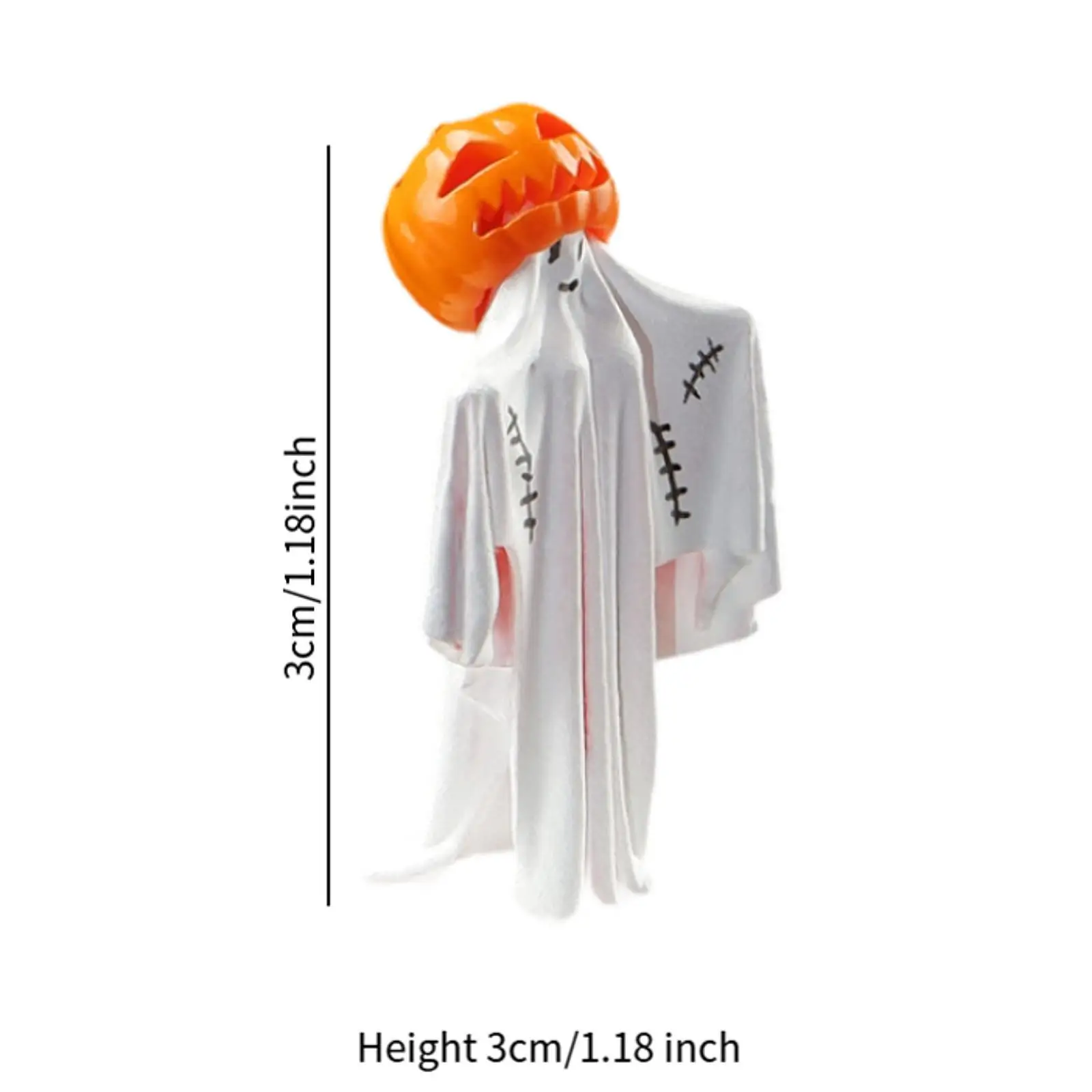 1/64 Scale Halloween Figure Collection Trains Architectural People Figures DIY Crafts for Dollhouse DIY Scene Accessories Decor