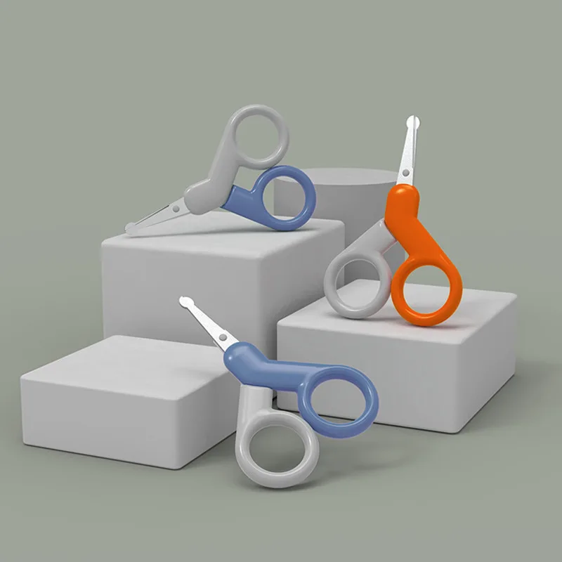 Cortauñas para bebé recién nacido, tijeras largas de seguridad prácticas, cortador de manicura, tijera especial, herramientas de cuidado para bebés, accesorios - imagen 5