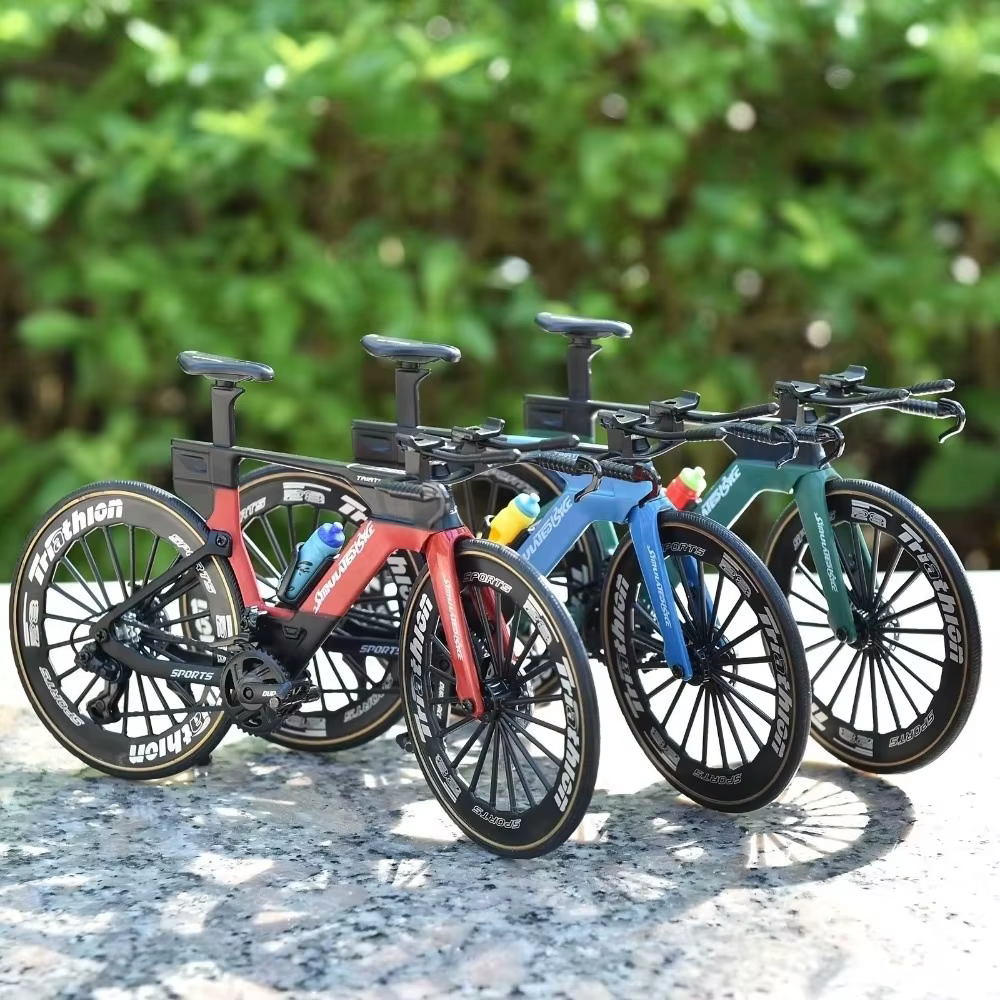 Mini bicicleta de carretera coleccionable para escritorio - imagen 5