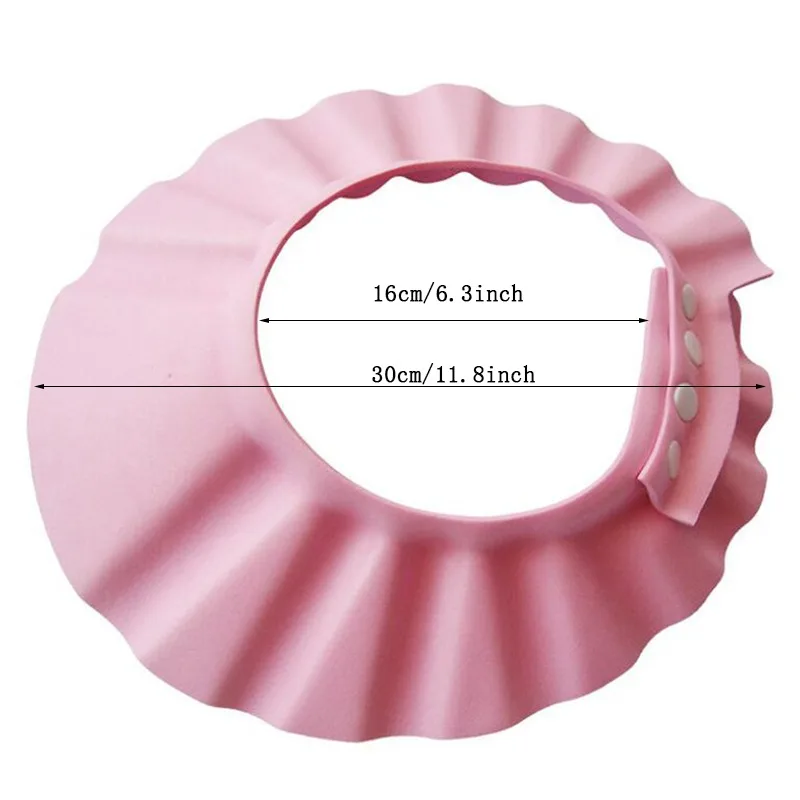 Gorro de ducha impermeable para bebé ajustable y protector - imagen 3